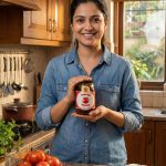 Traditional South Indian Tomato Pickle – No Preservatives - 365gm - Image 2